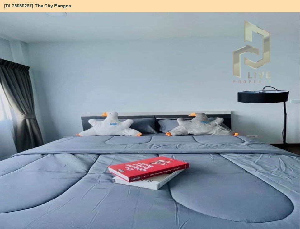 picture DL25080267 Condo for rent, The City Bangna near BTS Bang Na, ready to move in, call urgently 0656133286 LineID @655ebbvc - 3/11