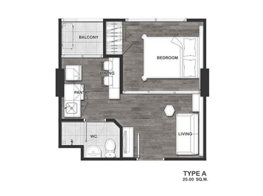 picture Room for rent Theexcel groove 7500 bath/month - 11/12