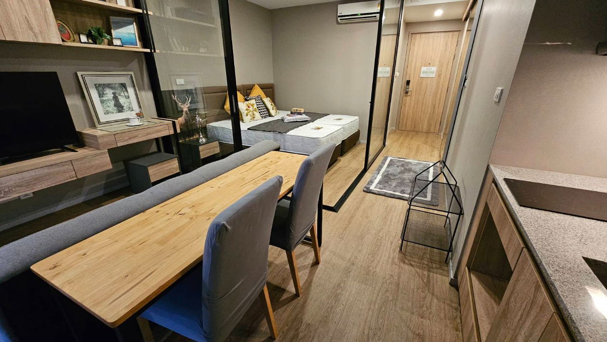 picture Rent Blossom Condo @ Sathorn - Charoenrat, Floor 5, 30 sq.m., beautiful view, furniture - complete electrical appliances   - 5/13