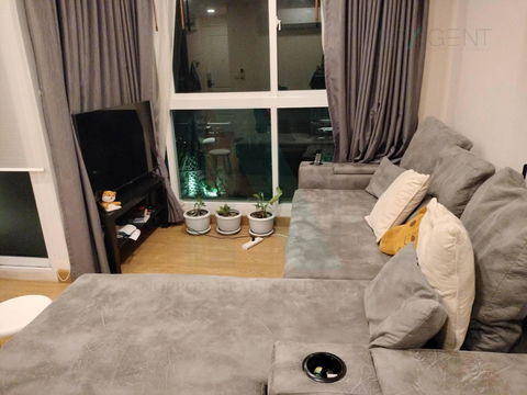 🔺 For Rent Condo THE LIGHT NEW YORK Building 1, Floor 2,2 bed room, Room size 42.00 sqm
