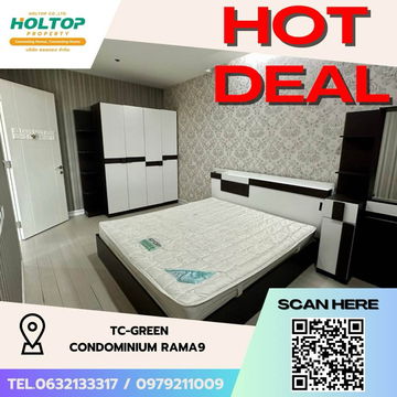 #Z1848💥080868🔥Condo for rent: TC-Green Condominium Rama 9
