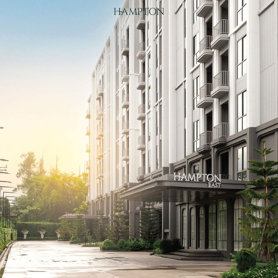 รูป ตึกใหม่Hampton West 7500 บาท ชั้น 4  Studio  เฟอร์ครบ มีเครื่องซักผ้า  คุ้มมาก/มีห้องให้ชมจริง - รูปที่ 18/23