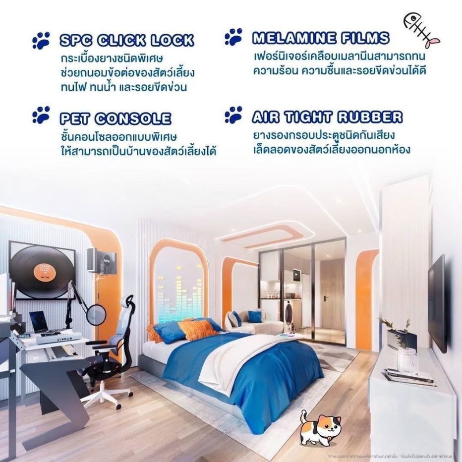 รูป ขายคอนโดเลี้ยงสัตว์ได้ Origin Play Sri Udom Station 🐶🐱ราคาพิเศษโปร 8.8  - รูปที่ 31/32