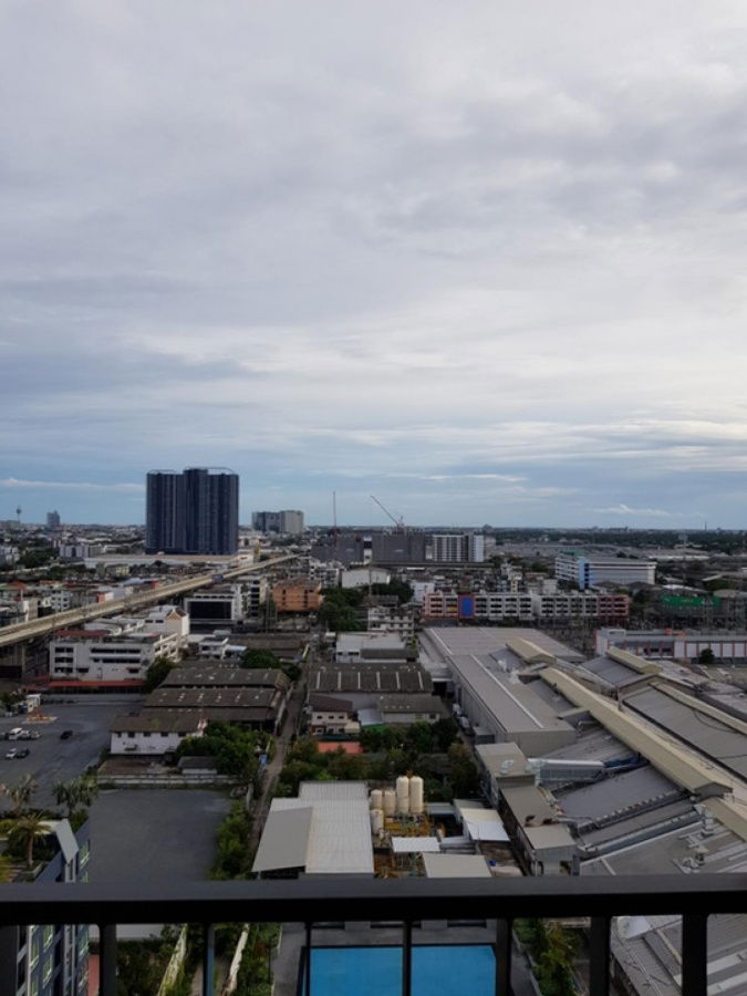 picture WS2093 🏢 Condo for rent, The Metropolis Samrong Interchange, next to BTS Samrong Station, only 13,000 baht/month. - 9/10