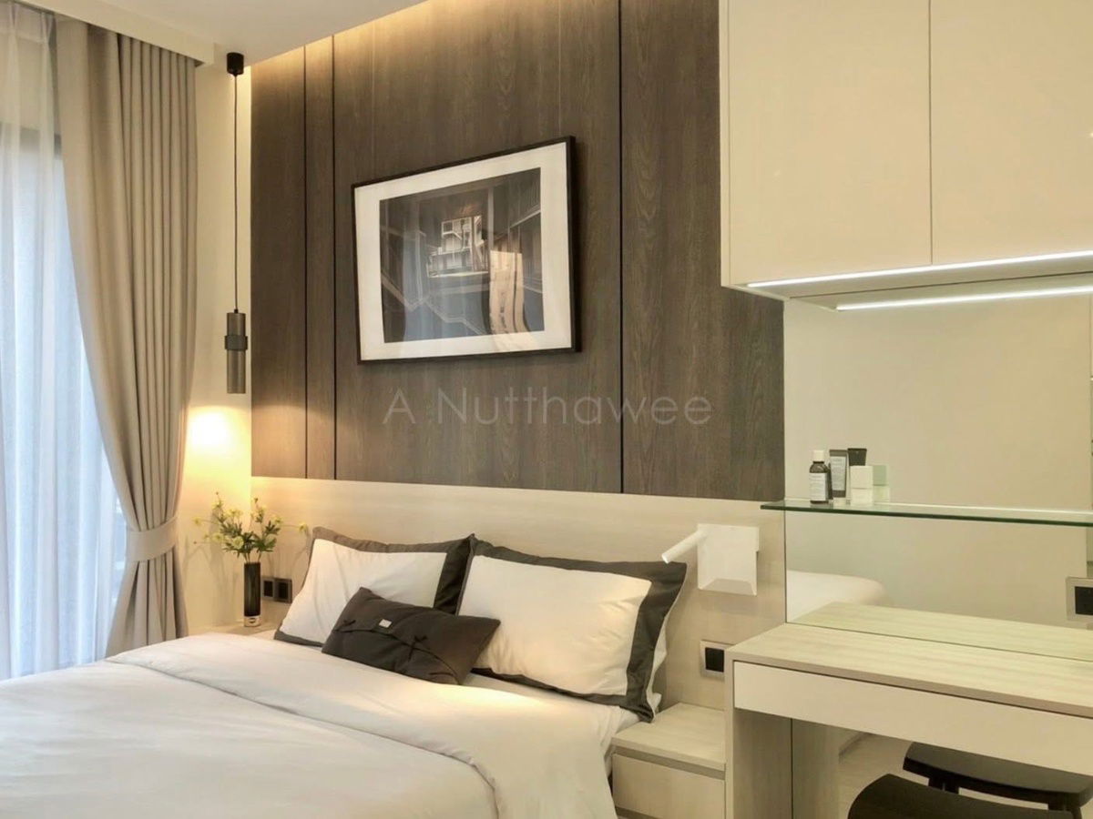 รูป Life Asoke Rama9 2 ห้องนอน 1ห้องน้ำ   ตึก A ชั้น 15 ห้องสวย บิ้วทอินทจัดเต็ม - รูปที่ 2/9