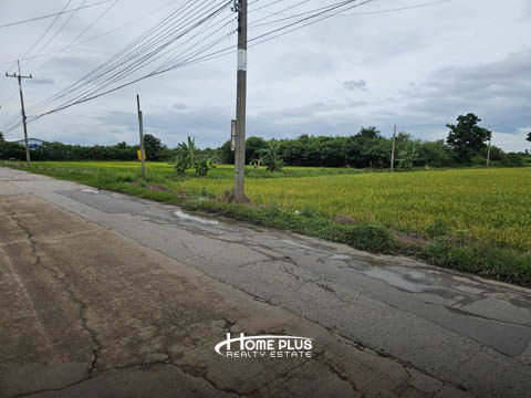 รูป ที่ดินในถนนสหพร ใกล้มหาวิทยาลัยราชภัฏสวนสุนันทา นครปฐม เนื้อที่ 399 ตารางวา - รูปที่ 4/14