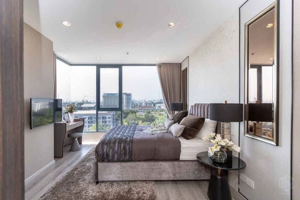 รูป ให้เช่า IDEO Mobi Sukhumvit 66 ห้องกว้าง สวย ตกแต่งครบ ใกล้ BTS อุดมสุข - รูปที่ 8/13