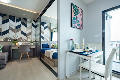 🔥*ขายด่วน*Grene Condo Donmueang-Songprapa ทำเลทองใกล้สนามบินดอนเมือง เฟอร์นิเจอร์ครบพร้อมอยู่
