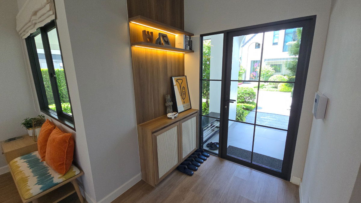 รูป บ้านตัวอย่างแปลงมุมพร้อมขาย ราคาพิเศษ 12.99 ล้านบาท! โครงการสราญสิริ ศรีวารี 2 - รูปที่ 6/27