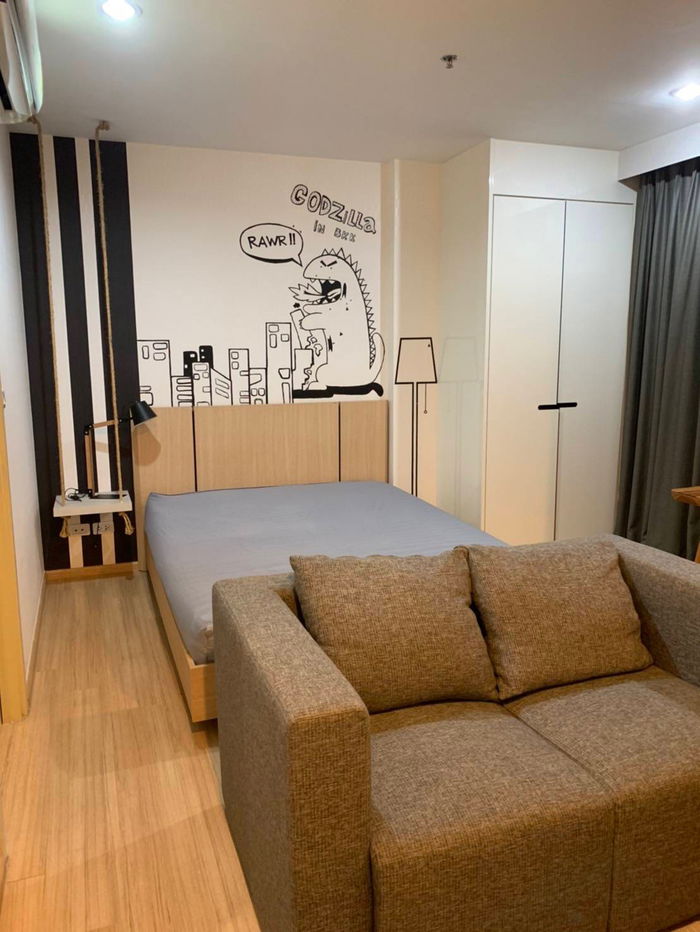 picture TB9R213 The Base Rama 9 Studio 26 sqm. 24 FL. 10,000 baht 064-959-8900 - 4/13