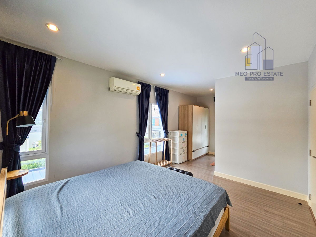 รูป บ้านเดี่ยว 2 ชั้น 3ห้องนอน 3ห้องน้ำ สภาพดี พร้อมเฟอร์นิเจอร์ – หมู่บ้านอณาสิริ มะลิวัลย์ ขอนแก่น - รูปที่ 12/22