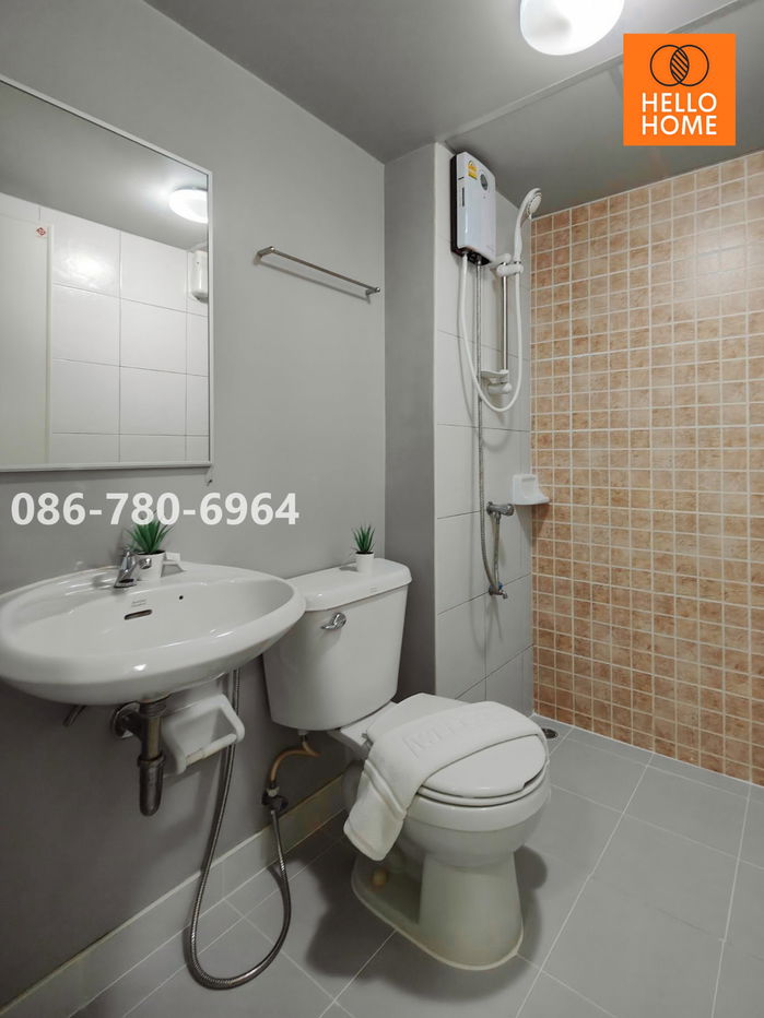 รูป ให้เช่า คอนโด 2 ห้องนอน 44 ตร.ม. แต่ง Premium ลุมพินี คอนโดทาวน์ ร่มเกล้า-สุวรรณภูมิ - รูปที่ 26/38