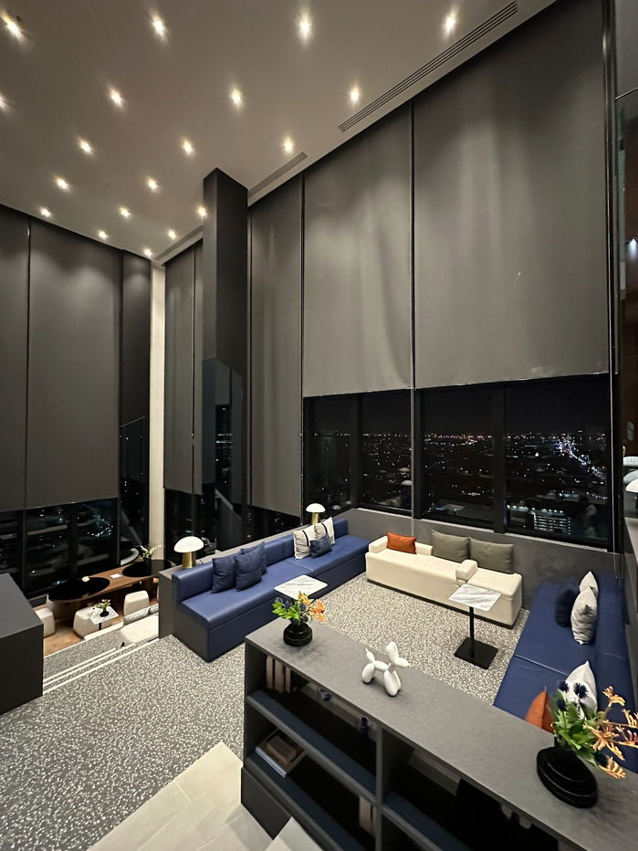 picture Origin Plug and Play Ramkhamhaeng Triple Station, 33 sqm, fully furnished, car park, specious 360° panoramic view!  - 13/19