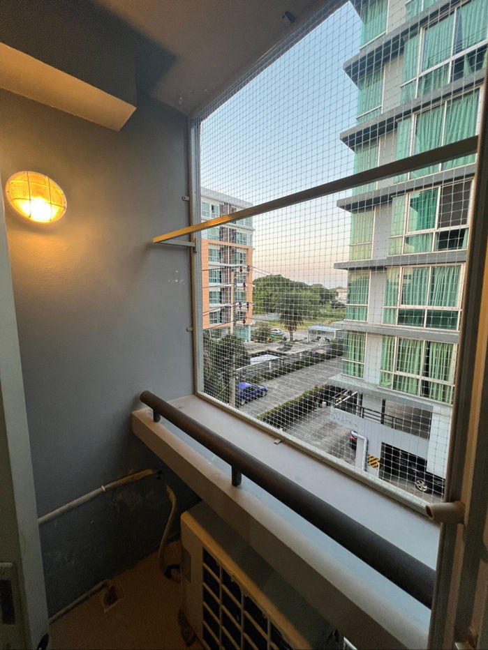 รูป  ให้เช่า Swift Condo ตึก A ชั้น 3เฟอร์ครบ ห้องสวย 7,000/ด. (30 ตร.ม. วิวสระว่ายน้ำ) - รูปที่ 7/7