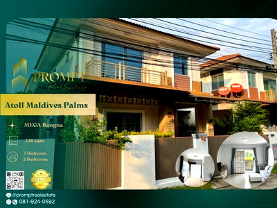 Houses for rent : AB05794 - Atoll Maldives Palms (Bangna - Wongwaen)