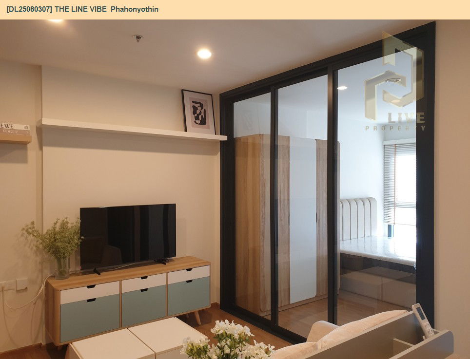 picture DL25080307 Condo for rent, THE LINE VIBE  Phahonyothin near BTS ห้าแยกลาดพร้าว, ready to move in, call urgently 0656133286 LineID @534wlwof - 4/11