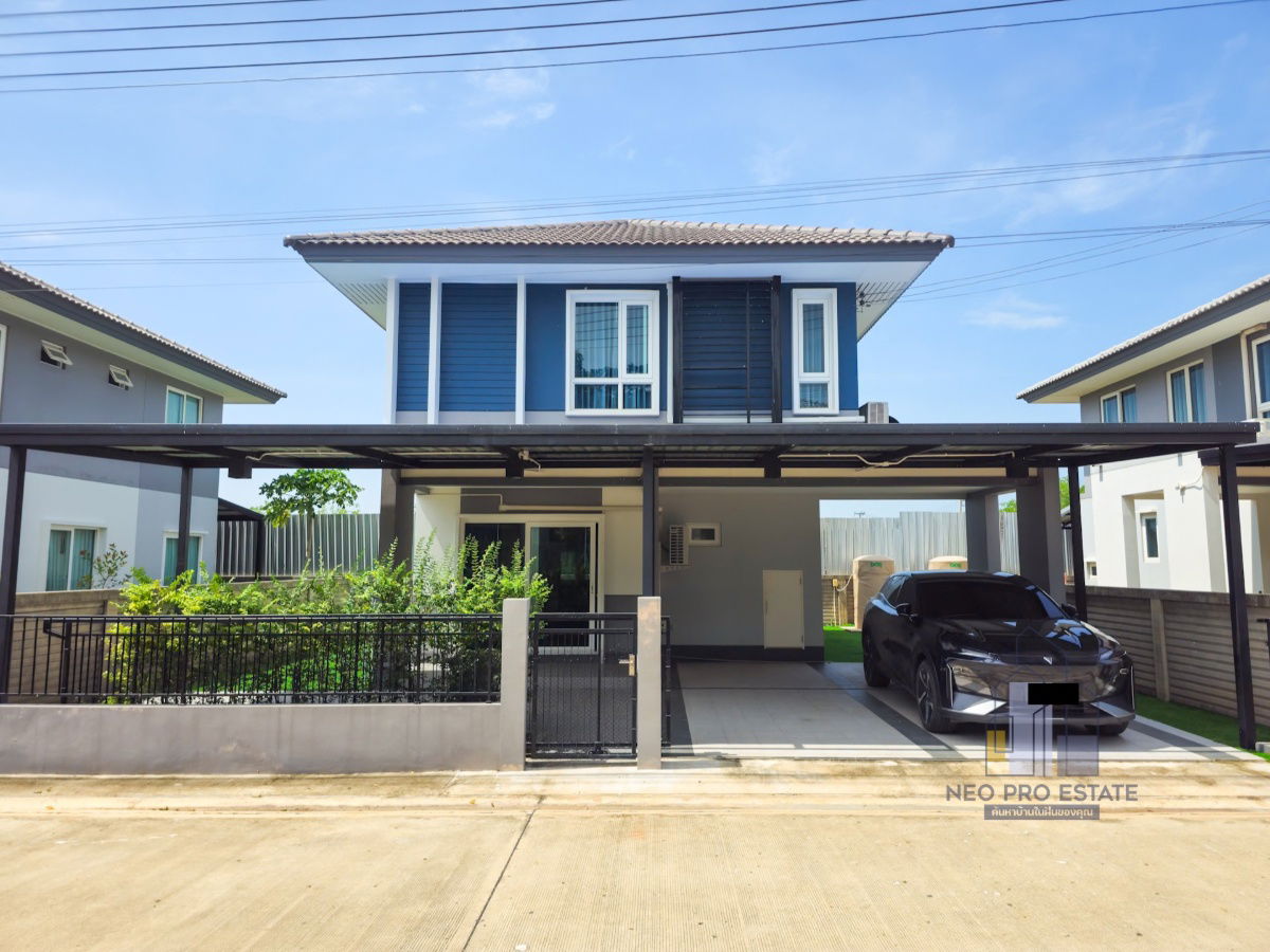 รูป บ้านเดี่ยว 2 ชั้น 3ห้องนอน 3ห้องน้ำ สภาพดี พร้อมเฟอร์นิเจอร์ – หมู่บ้านอณาสิริ มะลิวัลย์ ขอนแก่น - รูปที่ 2/22