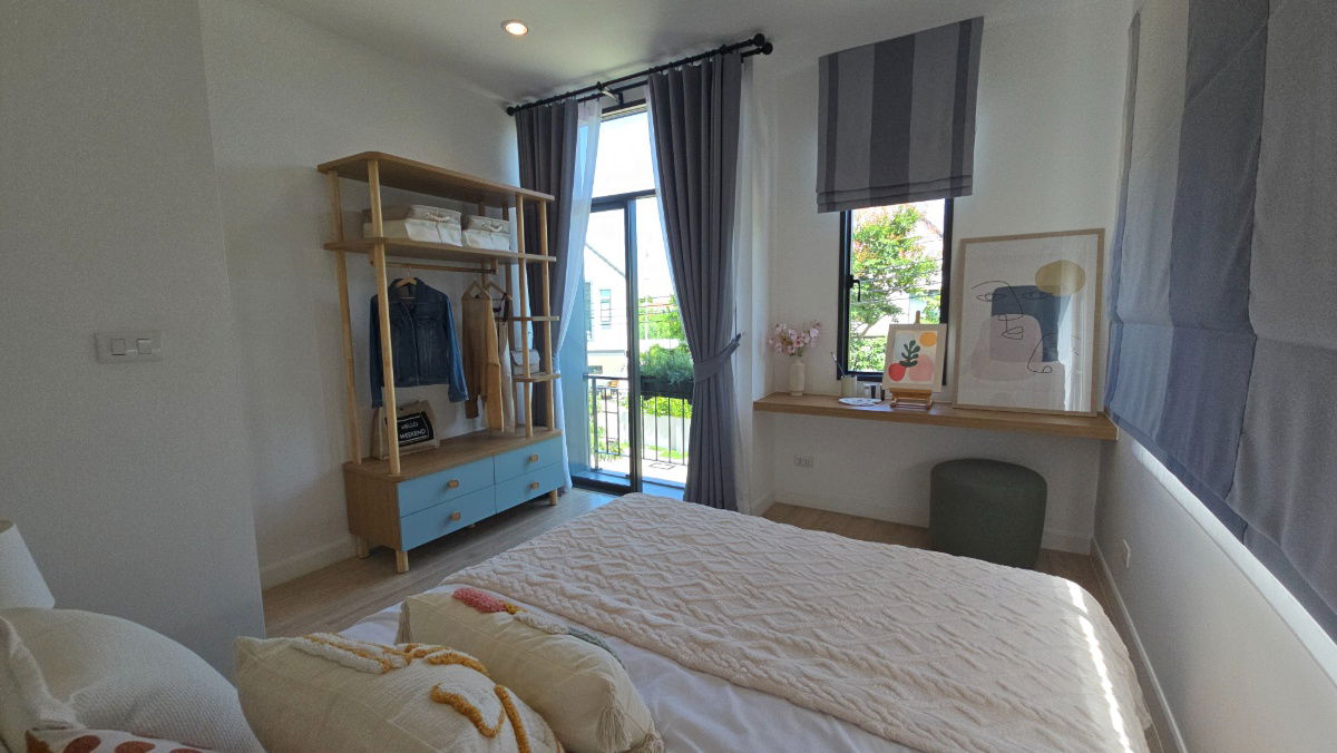 รูป บ้านพร้อมอยู่! ทำเลใกล้สนามบินสุวรรณภูมิ มาพร้อมเฟอร์นิเจอร์และการตกแต่งทั้งหลัง - รูปที่ 14/17