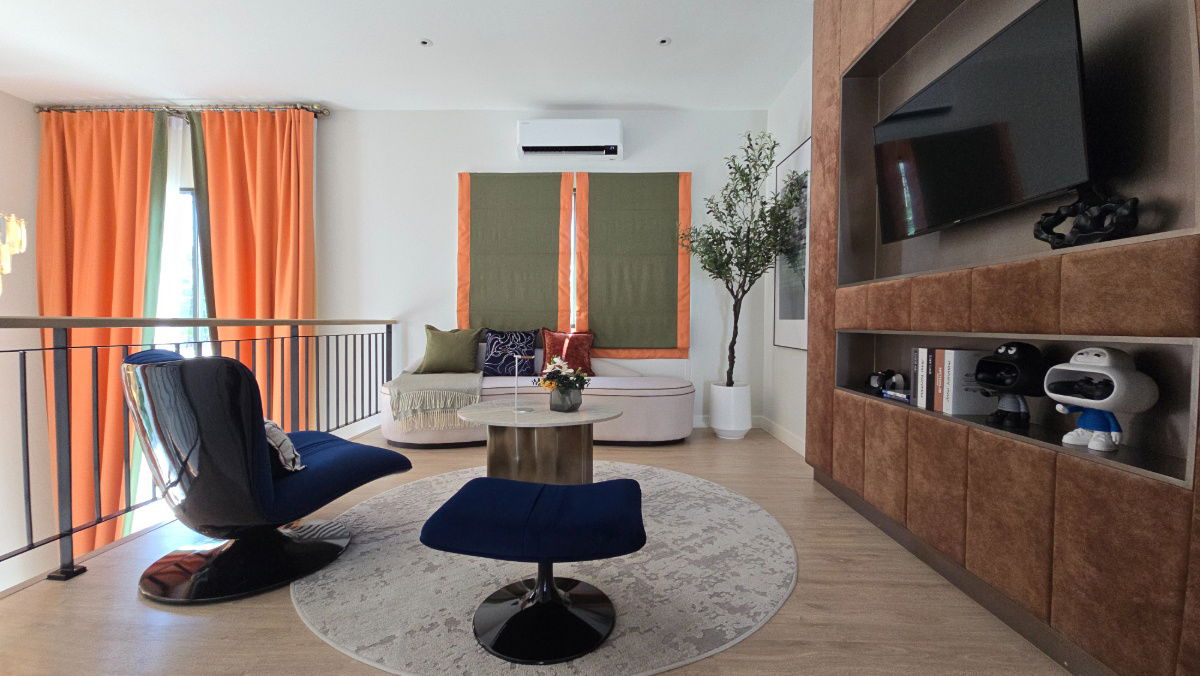 รูป Luxury Home พร้อมเฟอร์ฯ เดินทางสะดวกใกล้สนามบินสุวรรณภูมิ โถง Double Volume 6.5 เมตร - รูปที่ 17/30