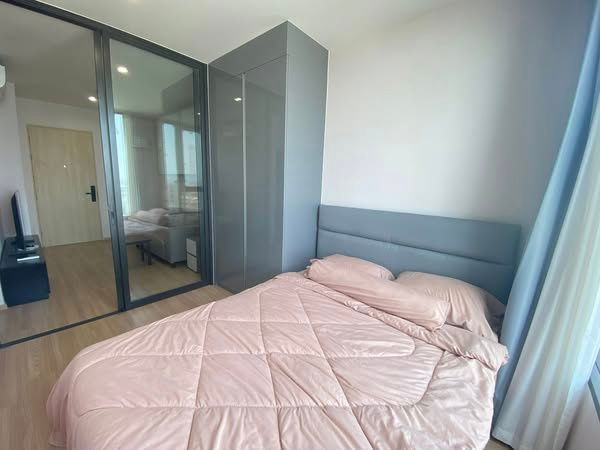 picture ✨ High floor + washing machine included. Skyrise Avenue Sukhumvit 64 Condo, 1 bedroom, 28 sq m, 42nd floor, only 14,000 baht. 🏡💖 - 5/10