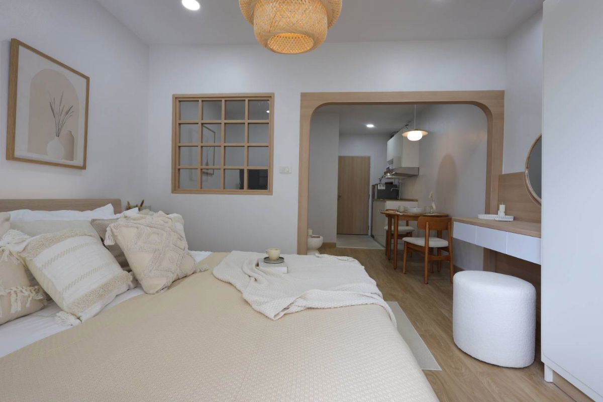 รูป ขาย สุพนิชคอนโด 1ห้องนอน 1ห้องน้ำ 38 ตร.ม. ชั้น 2 ใกล้ สถานีรถไฟ (ID:1157CS)  - รูปที่ 5/12