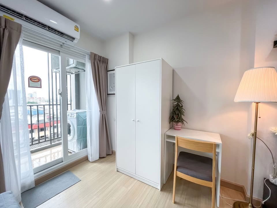 picture For rent Supalai Veranda Ramkhamhaeng, studio room, fully furnished, ready to move in - 4/11