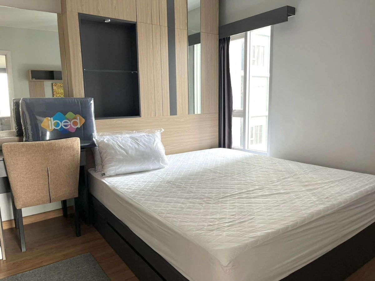 picture Condo Plus 30 meters for rent (available September 1, 2025). 1 bedroom, 34 sq m, 14th floor. Rent 11,000 baht/month. - 3/11