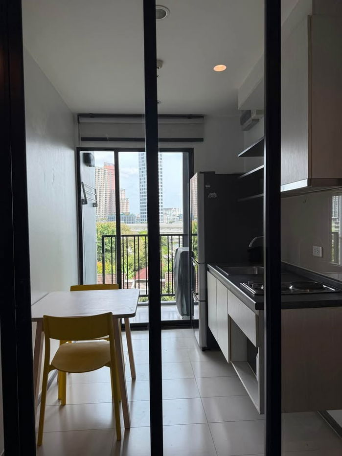 picture ✨ Washing machine available + affordable price! The Base Park West Sukhumvit 77, 1 bedroom, 30 sq m, 6th floor, only 13,500 baht 🏡💖 - 5/8