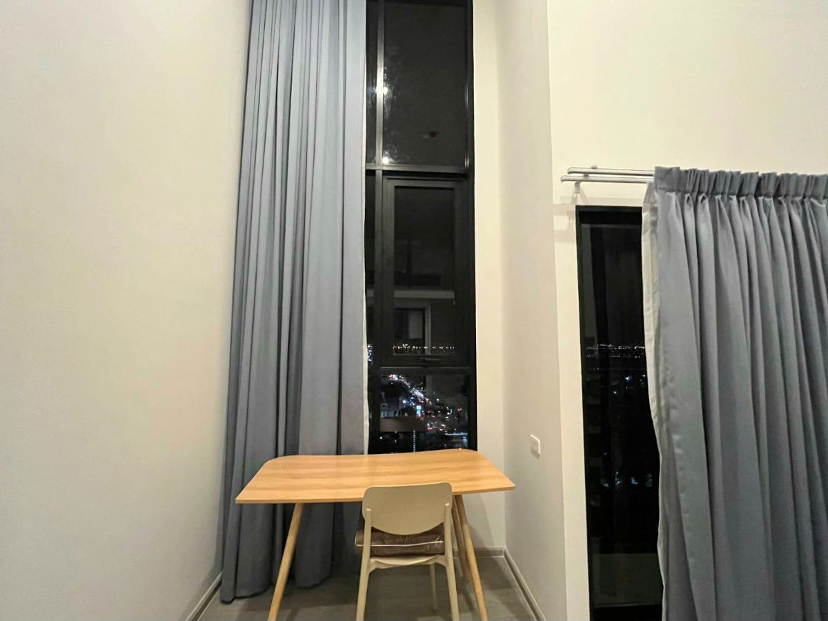 picture Origin Plug and Play Ramkhamhaeng Triple Station, 33 sqm, fully furnished, car park, specious 360° panoramic view!  - 2/19