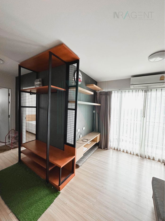 รูป 📌 ให้เช่าคอนโด ริล คอนโด รังสิต  อาคาร B ชั้น 6 1 ห้องนอน ขนาด 38.00 ตรม ใกล้ ตลาดสี่มุมเมือง - รูปที่ 2/8