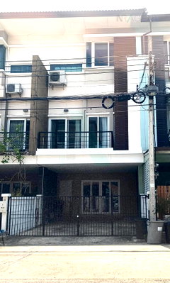 Townhouses for sale Big C Ratchaphruek : 📌 Townhouse for sale: The Story Ratchaphruek, 3 floors, 3 bedrooms, 4 bathrooms