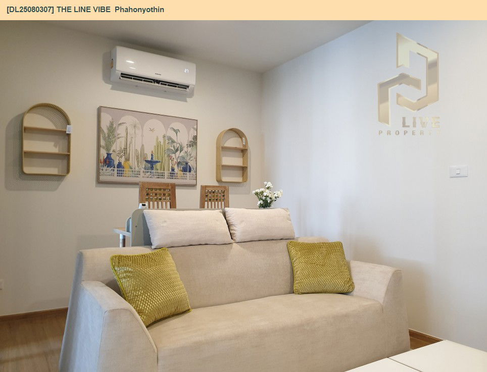 picture DL25080307 Condo for rent, THE LINE VIBE  Phahonyothin near BTS ห้าแยกลาดพร้าว, ready to move in, call urgently 0656133286 LineID @534wlwof - 8/11