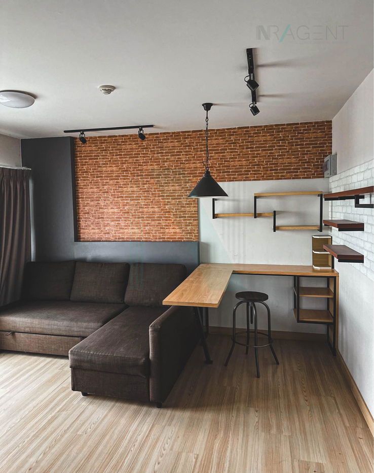 picture For Rent Condo RILL CONDO RANGSIT Building B, Floor 6,1 bed room, Room size 38.00 sqm - 2/8