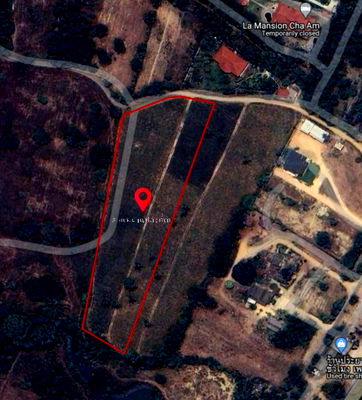 Land for sale Petchburi : Land for sale in Cha-Am-Pranburi Road, Sam Phraya , Cha-Am , Petchburi, 350M.  from Petchkasem-Bypass Road, 9 Rai 2 ngan 98 square wah, price12.5 MB.*