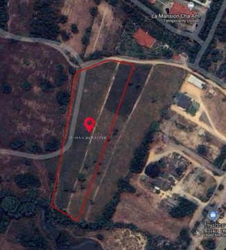 Land for sale in Cha-Am-Pranburi Road, Sam Phraya , Cha-Am , Petchburi, 350M.  from Petchkasem-Bypass Road, 9 Rai 2 ngan 98 square wah, price12.5 MB.*