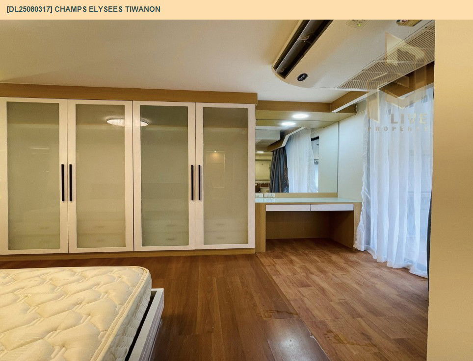 picture DL25080317 Condo for rent, Champs Elysees Tiwanon near -, ready to move in, call urgently 0656133286 LineID @534wlwof - 6/23