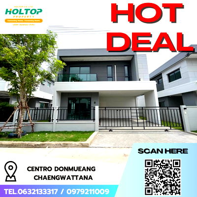 Houses for rent Muang Pathum Thani Pathumthani : #R5594 🎉 090868 House for rent  Centro Donmueang - Chaengwattana