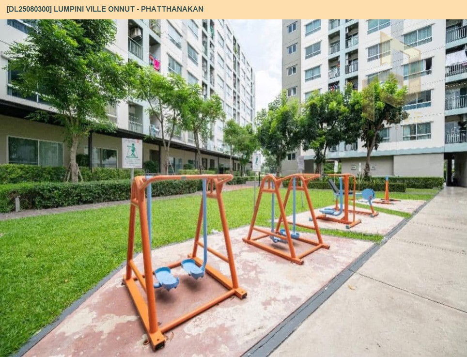picture DL25080300 Condo for rent, LUMPINI VILLE ONNUT - PHATTHANAKAN near -, ready to move in, call urgently 0656133286 LineID @534wlwof - 17/20