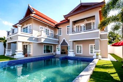 Houses for sale Toongklom-Taman Road : Selling villa style Thai - Bali Pattaya 19.0 million