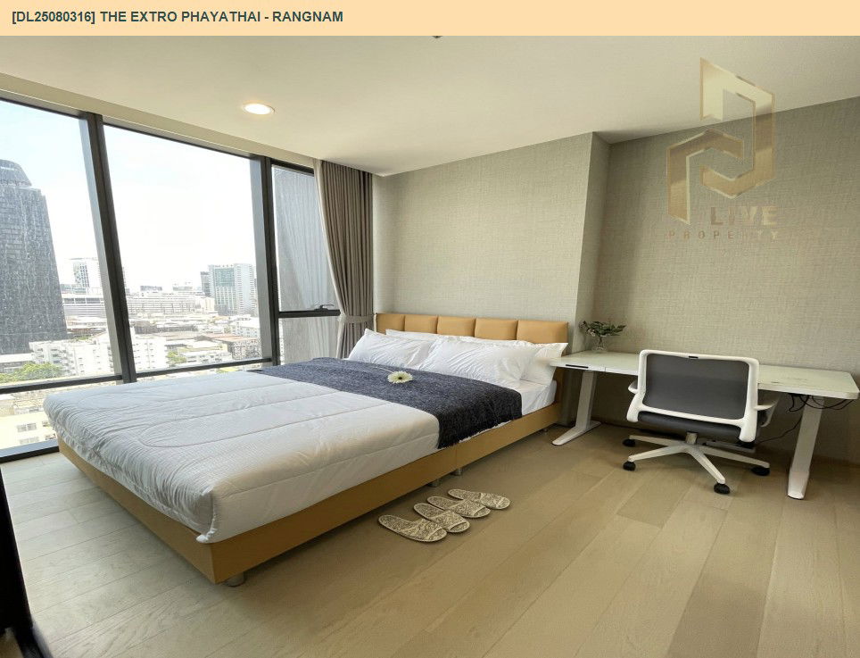 picture DL25080316 Condo for rent, THE EXTRO Phayathai - Rangnam near -, ready to move in, call urgently 0656133286 LineID @655ebbvc - 3/8