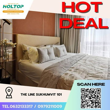 #Z1866💥080868🔥 Condo for rent at THE LINE Sukhumvit 101