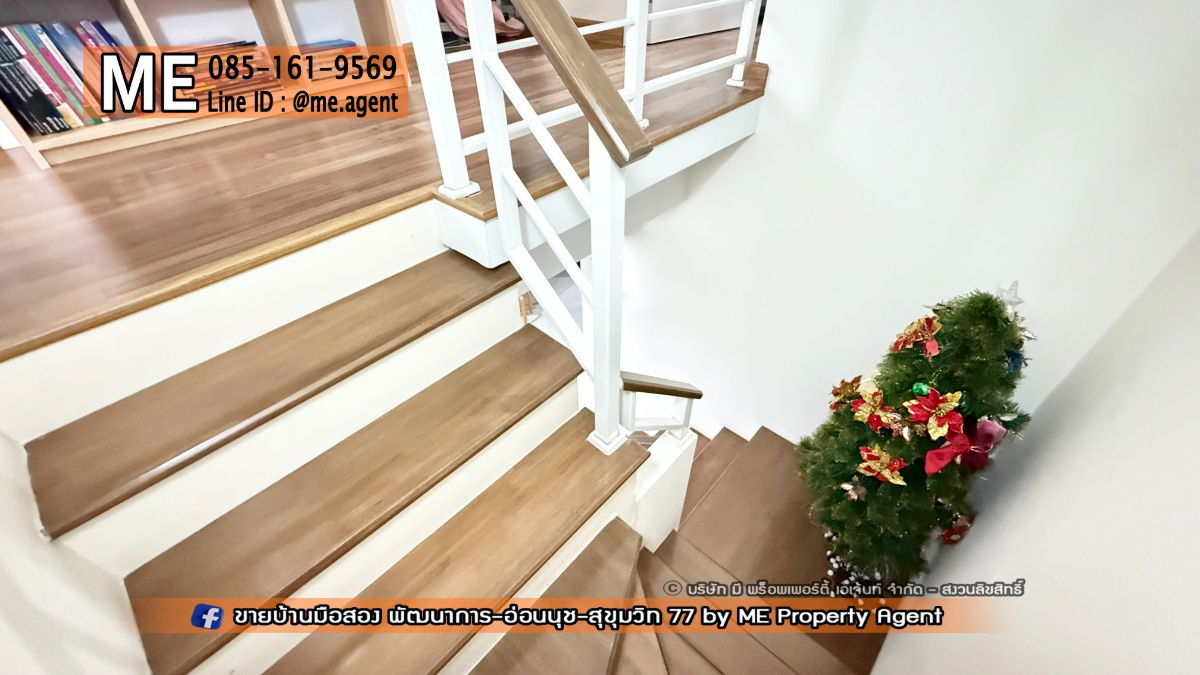 picture For Sale Townhouse Villette Lite Pattanakarn 38 near Ekkamai-Thonglor-Sukhumvit, call 085-161-9569 (TF52-17) - 23/25