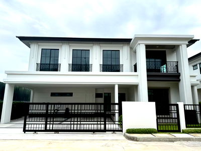 บ้านเดี่ยว นิคมอัญธานี (เจมโมโปลิส) : ขายบ้านหลังใหญ่ 281 ตร.ม. ทำเลสะดวก บรรยากาศดี ราคาคุ้มค่า