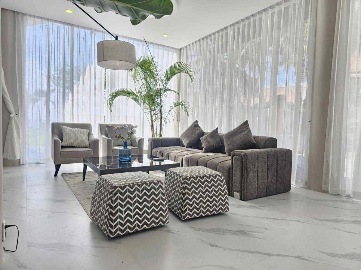 picture Two-storey house for sale, next to Jomtien Beach, beautiful, luxurious, worth living in - 15/17