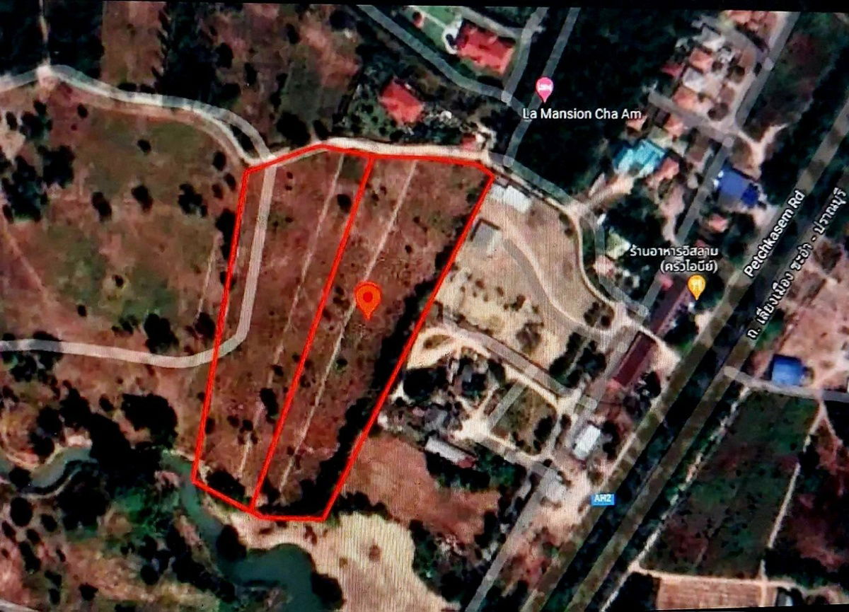 picture Land for sale in Cha-Am-Pranburi Road, Sam Phraya , Cha-Am , Petchburi, 350M.  from Petchkasem-Bypass Road, 9 Rai 2 ngan 98 square wah, price12.5 MB.* - 8/9