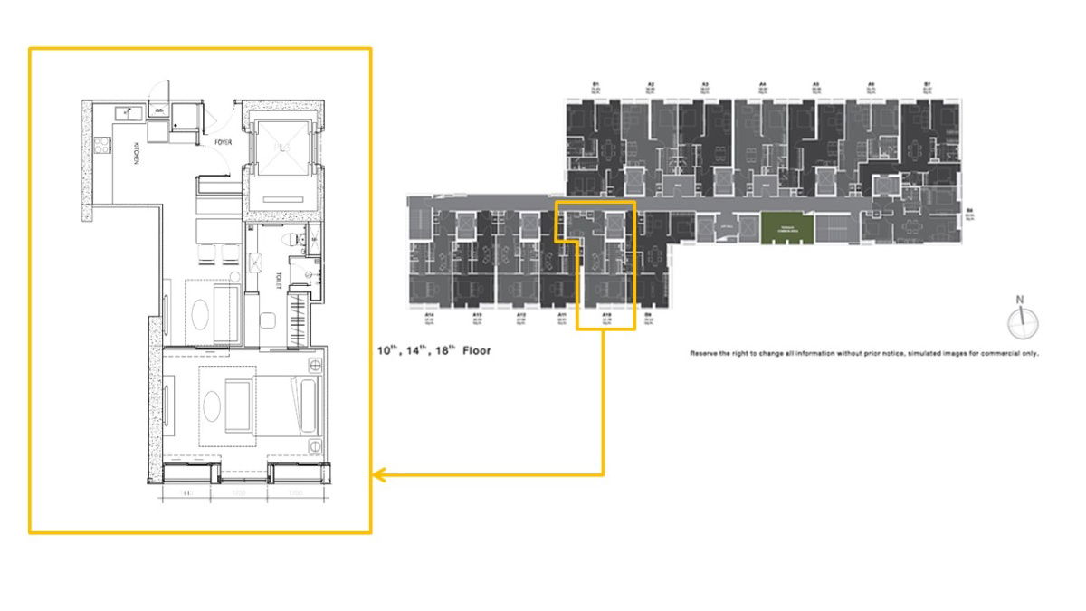 รูป ขายด่วน Noble Ploenchit 51ตร.ม. 1นอน 1น้ำ ปรับปรุงหลังแผ่นดินไหวแล้ว - รูปที่ 22/22