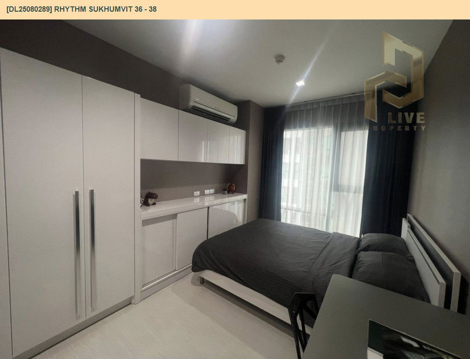 picture DL25080289 Condo for rent, Rhythm Sukhumvit 36 - 38 near BTS Thong Lo, ready to move in, call urgently 0656133286 LineID @534wlwof - 3/16