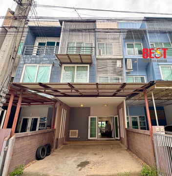 Ready to Move In! 3-Storey Townhome in Greenwich Ramintra – Top Location & Full Furnishing
