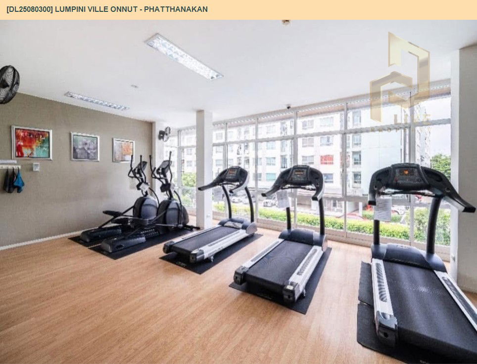 picture DL25080300 Condo for rent, LUMPINI VILLE ONNUT - PHATTHANAKAN near -, ready to move in, call urgently 0656133286 LineID @534wlwof - 18/20