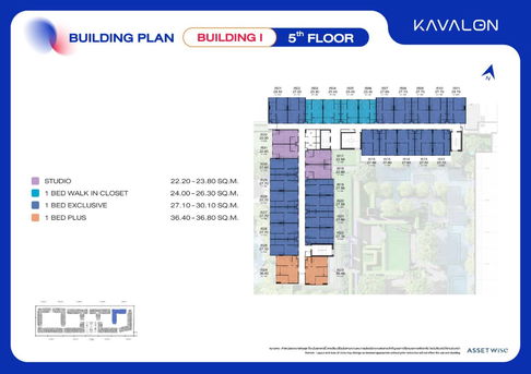Selling reservation slip for Kavalon Condo.